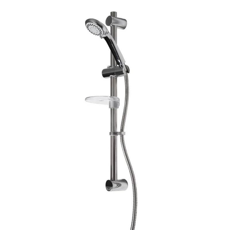 Croydex Amalfi 3F Shower Set - Chrome