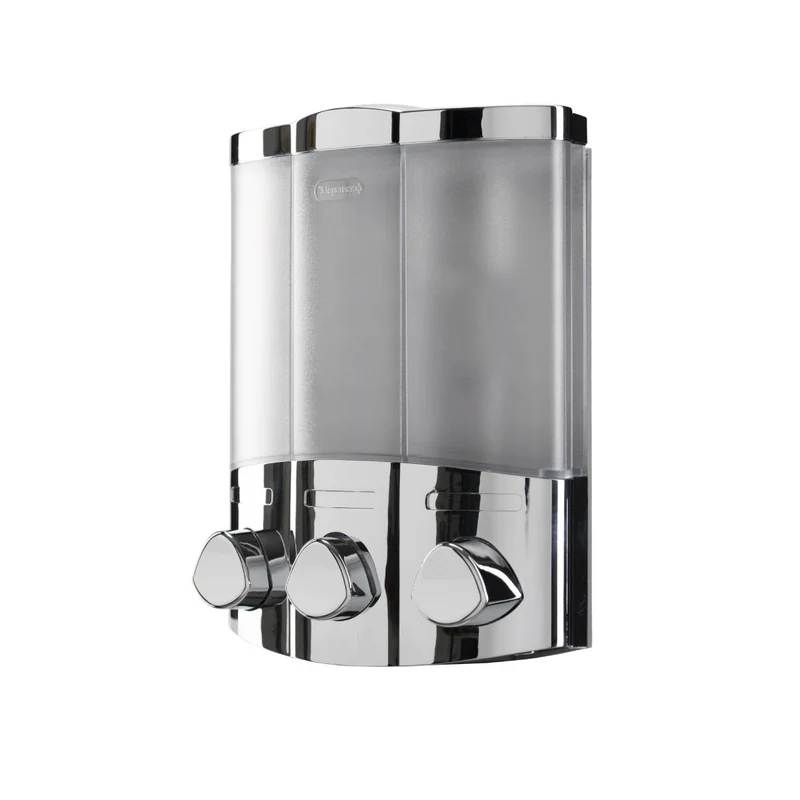 Croydex Euro Dispenser Trio - Chrome
