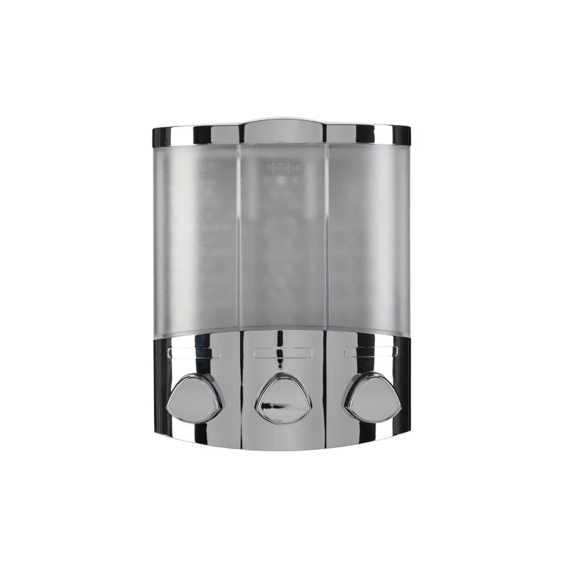 Croydex Euro Dispenser Trio - Chrome