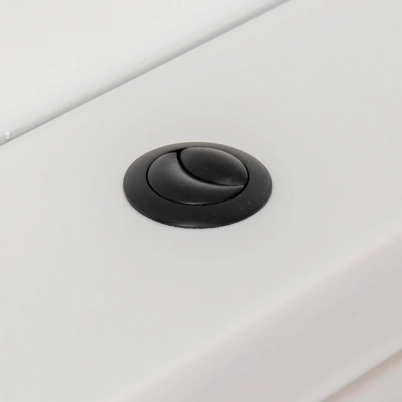 Objekt Ceramica Dual Flush Button - Matt Black