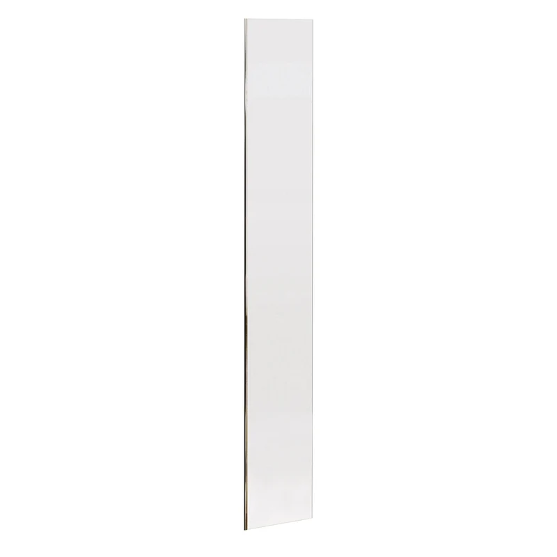 215mm Fixed Return For 8mm, 1950mm Wetroom Screen - Chrome