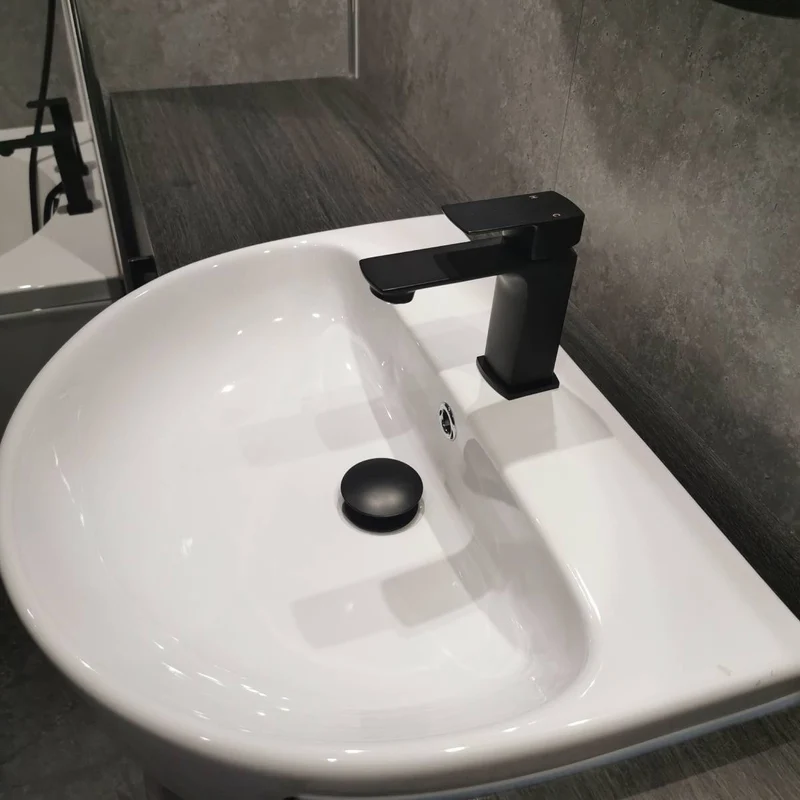 Eliseo Ricci Vesu Basin Mixer - Black