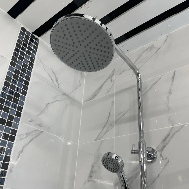 Eliseo Ricci Pro Round Thermostatic Rain Shower