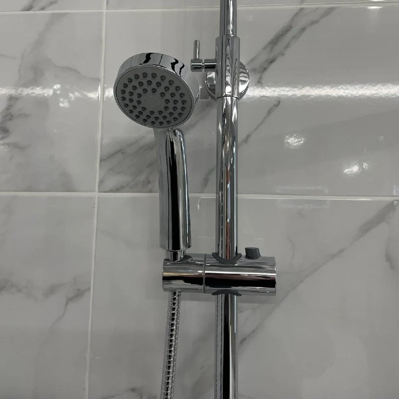Eliseo Ricci Pro Round Thermostatic Rain Shower