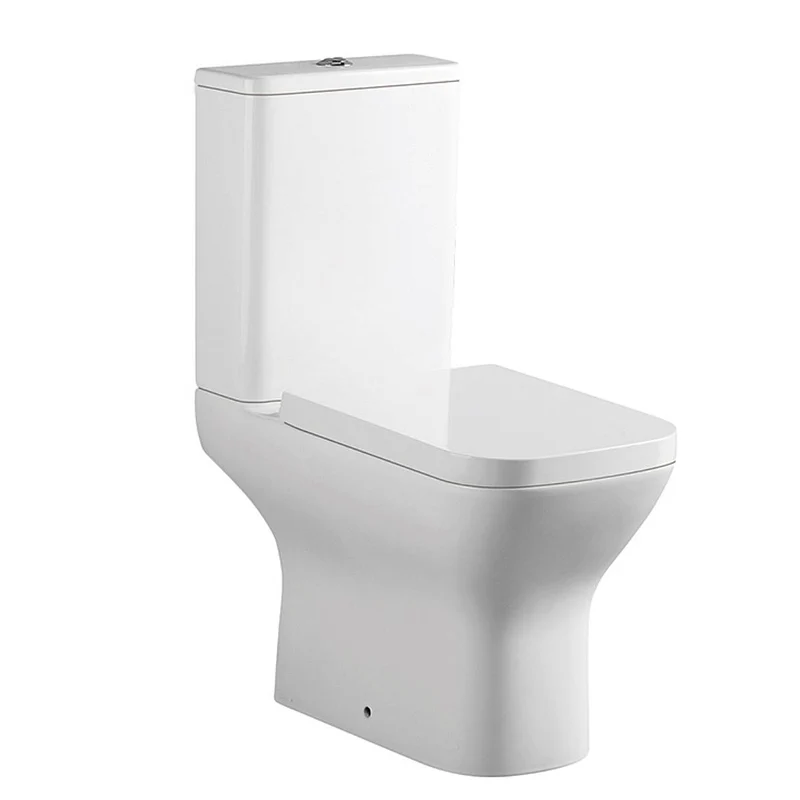 Linea Easy Plumb Close Coupled Toilet with Cyclone Flush & Soft Close Seat