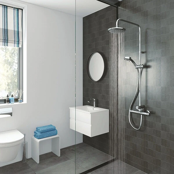 Triton Dene Diverter Thermostatic Mixer Shower
