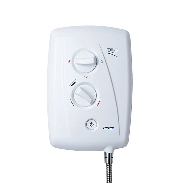 Triton T80z 7.5kW Fast-Fit Electric Shower - White
