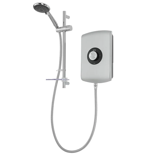 Triton Amore 8.5kW Electric Shower - Brushed Steel
