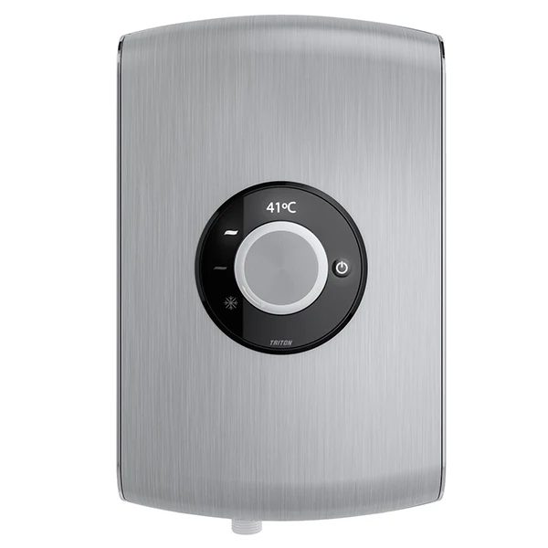 Triton Amore 8.5kW Electric Shower - Brushed Steel