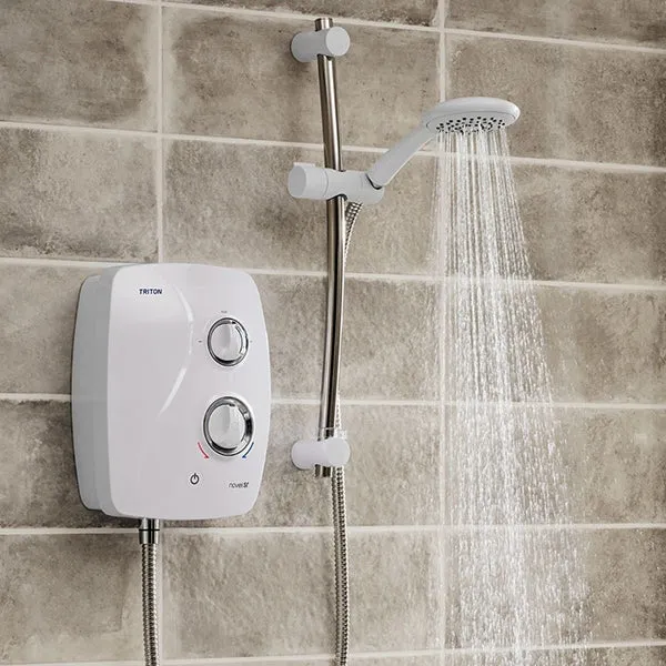 Triton Novel SR Silent Running Thermostatic Power Shower