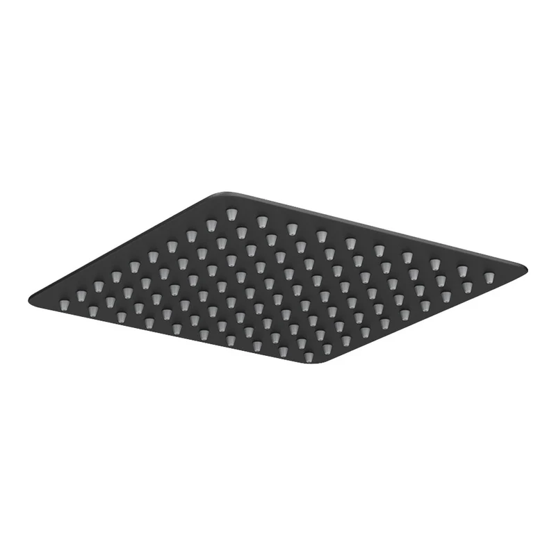 Matt Black 250mm Ultra Slim Shower Head