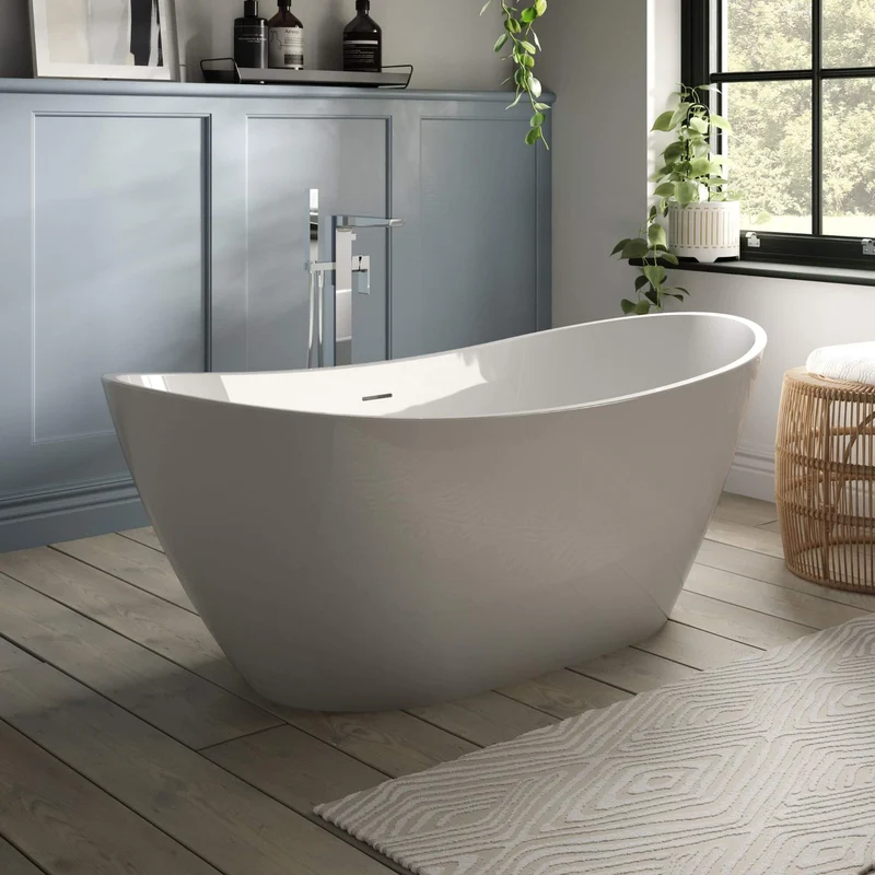 Sulis Freestanding Bath 1700 x 780mm - White