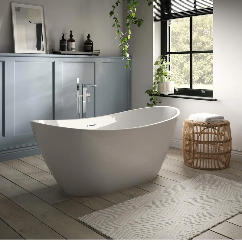 Sulis Freestanding Bath 1700 x 780mm - White