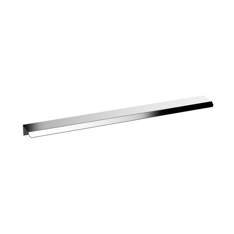 Nuie Handles Finger Pull Handle 300mm Contemporary Chrome Aluminium 17x300x36mm