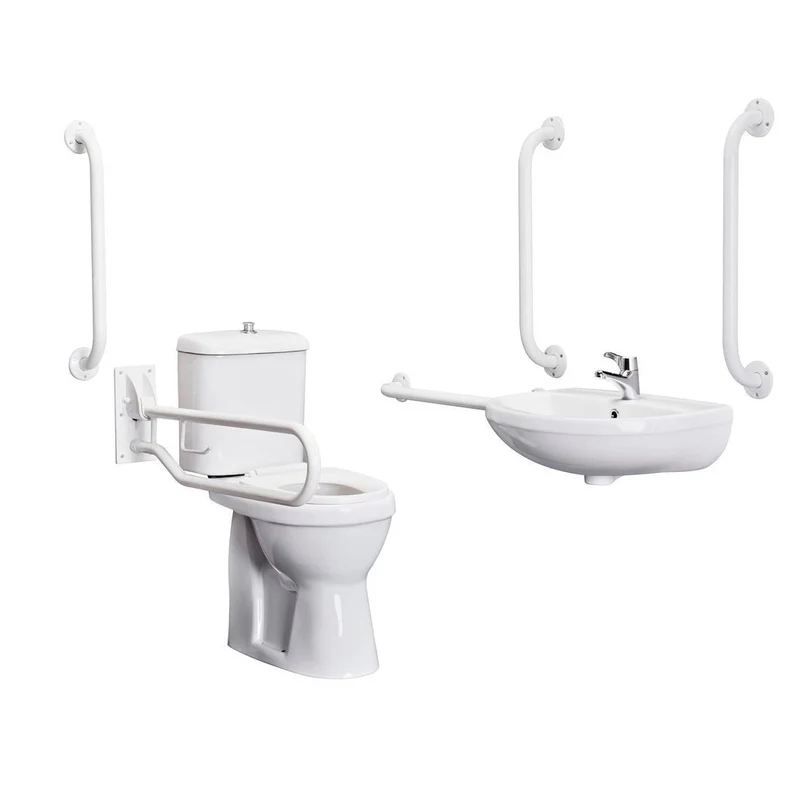 Nuie Doc M Pack White Contemporary Vitreous China