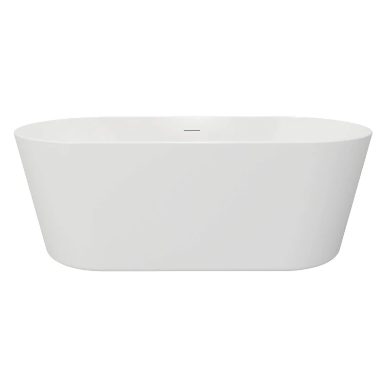 Como Freestanding Bath 1680 x 800mm - Matt White