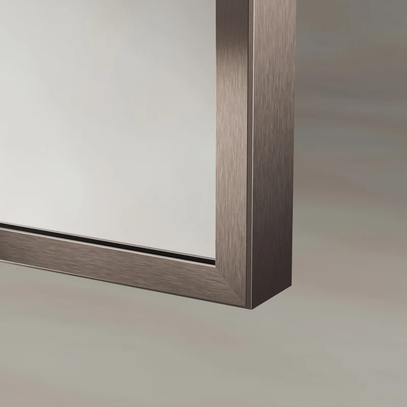 Origins Living Delphine Overmantle Arch Mirror 60 x 90cm - Brushed Bronze