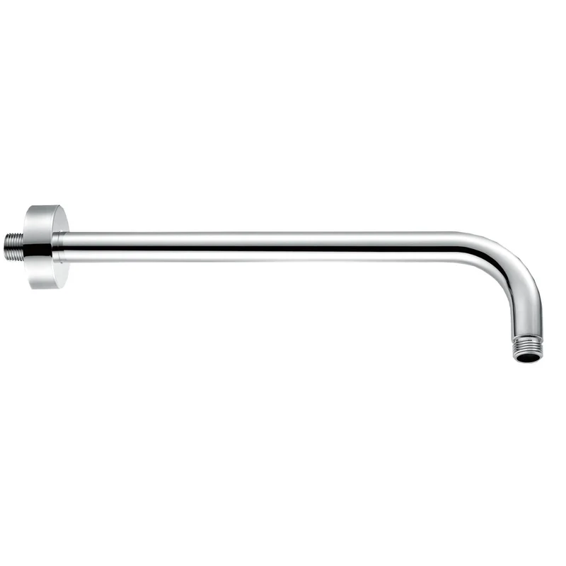 Lux Concealed Shower Set With Slide Rail Handset Kit, Slimline 250mm Overhead Shower & 300mm Wall Arm - Chrome