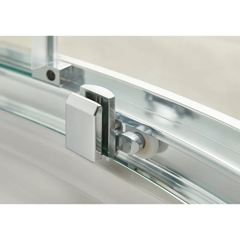 Porto 6mm 2 Door D Shape Shower Enclosure 1050 x 925mm