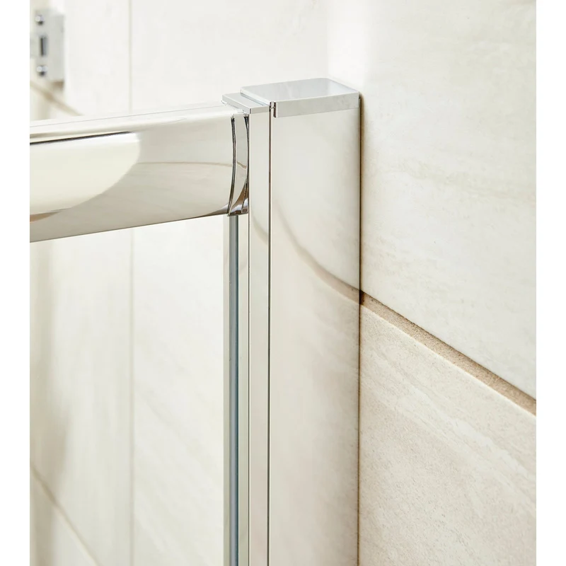Porto 6mm 2 Door D Shape Shower Enclosure 1050 x 925mm