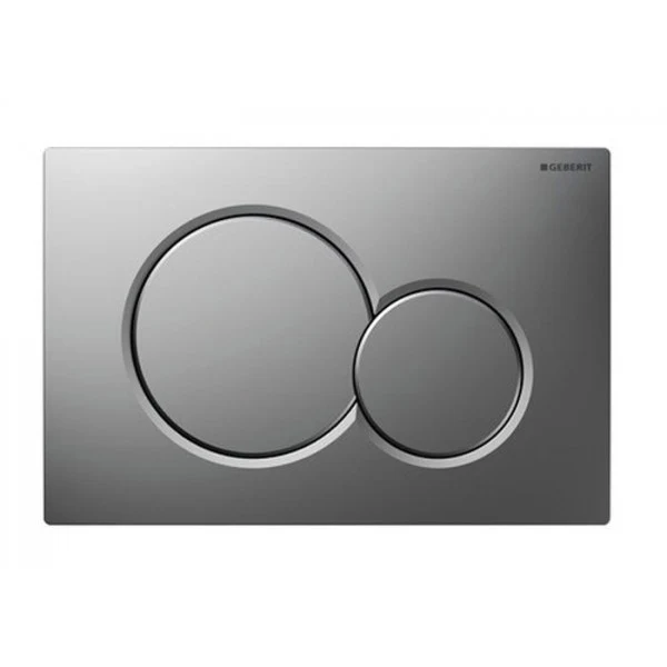 Geberit Sigma01 Dual Flush Plate - Matt Chrome 115.770.46.5