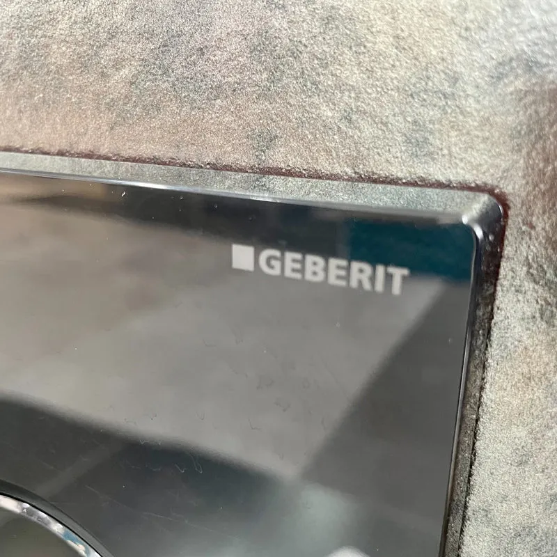 Geberit Sigma01 Dual Flush Plate - Jet Black 115.770.DW.5