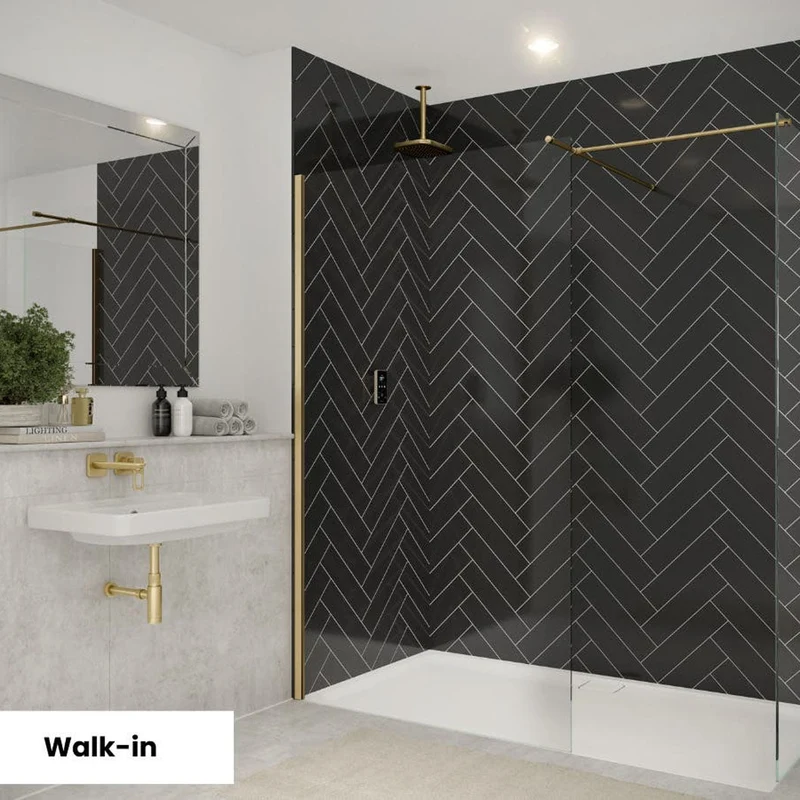 Merlyn 8 mm Wetroom Panel