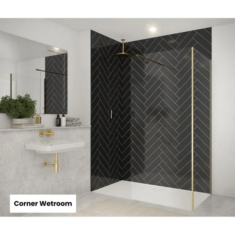Merlyn 8 mm Wetroom Panel
