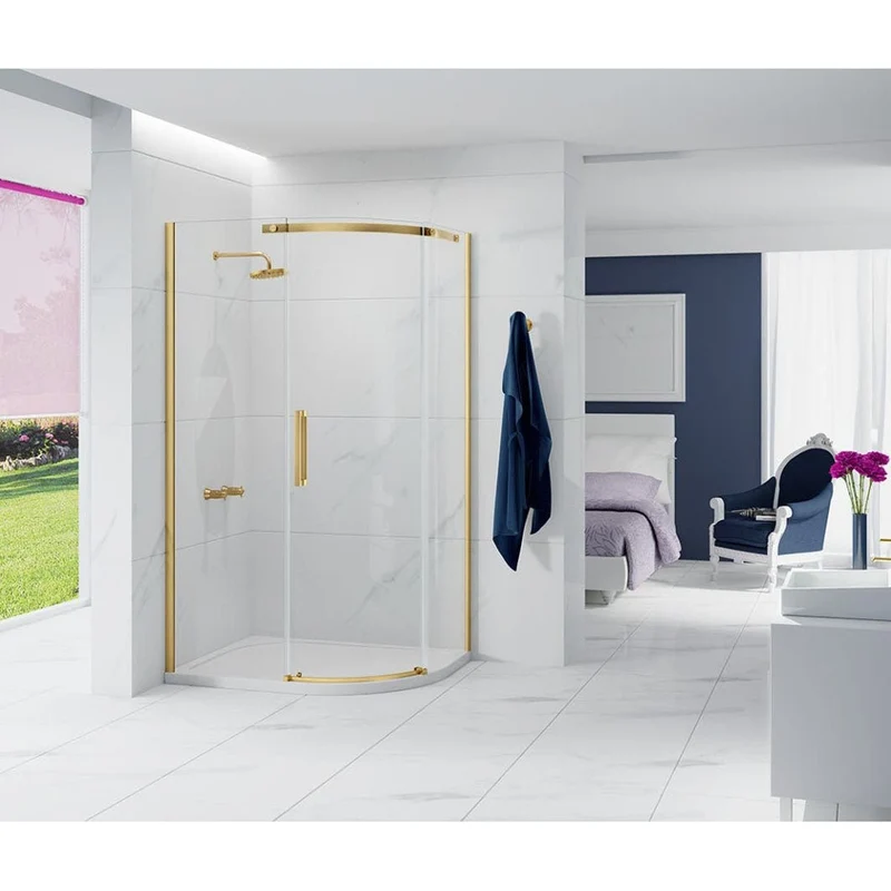 Merlyn Ionic Essence 1 Door Offset Quadrant - 1200 X 900 mm