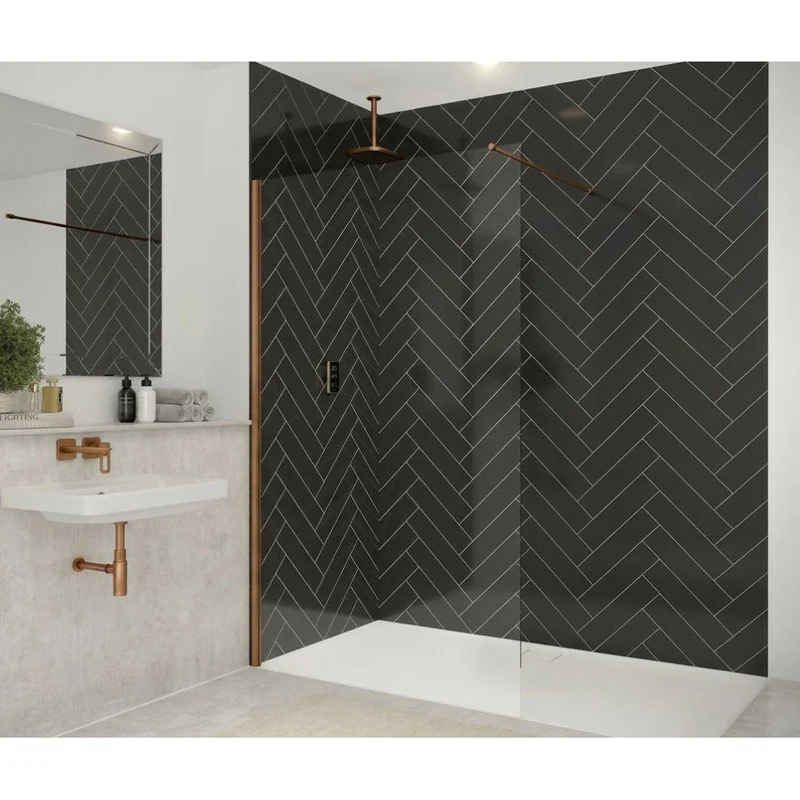 Merlyn 8 mm Wetroom Swivel Panel