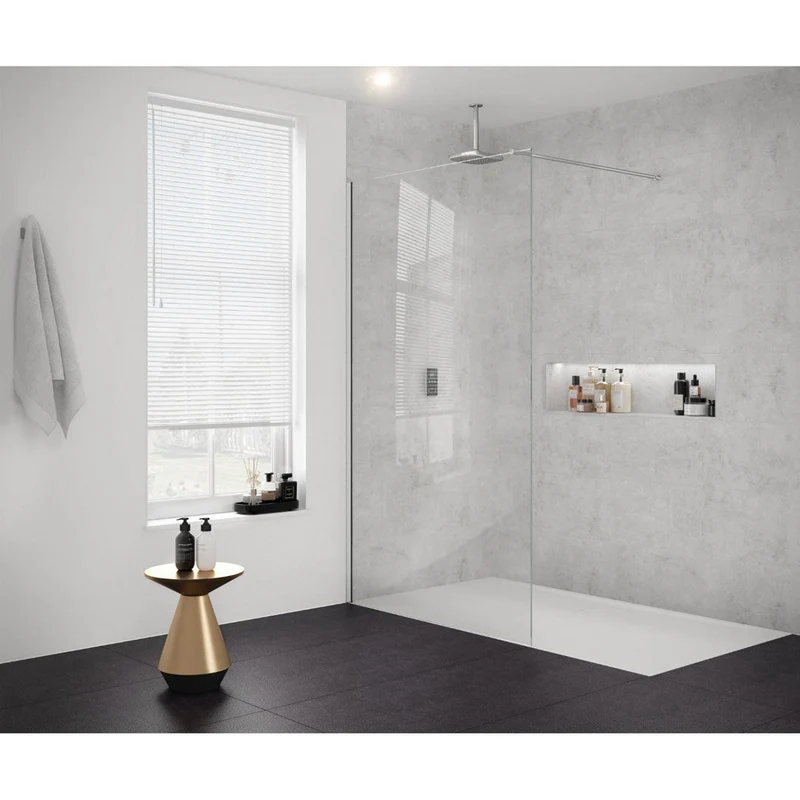 Merlyn 8 mm Wetroom Swivel Panel