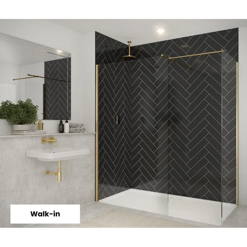Merlyn 8 mm Wetroom Swivel Panel