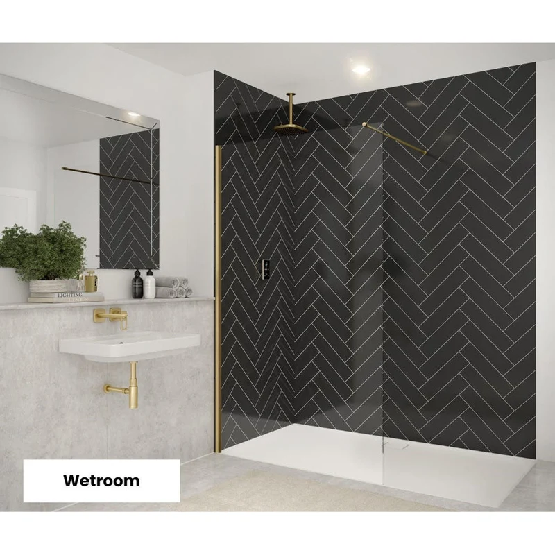 Merlyn 8 mm Wetroom Swivel Panel