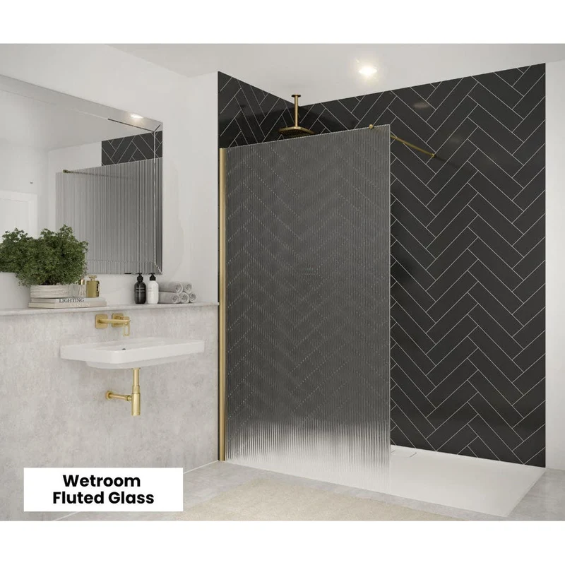 Merlyn 8 mm Wetroom Swivel Panel
