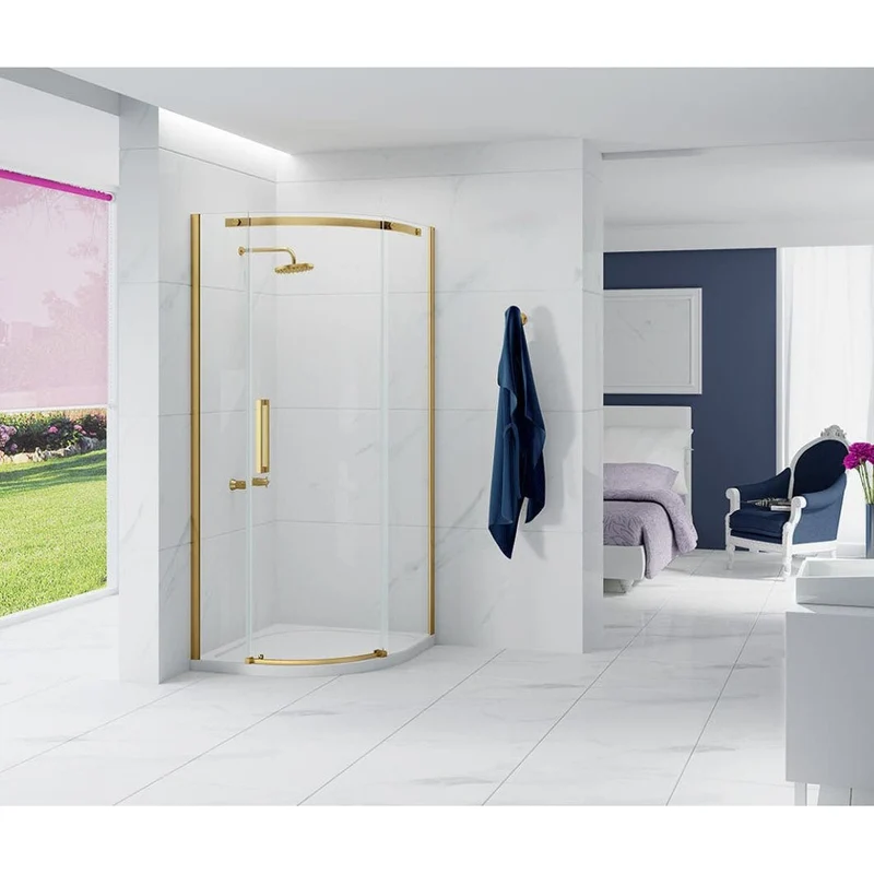 Merlyn Ionic Essence Frameless 1 Door Quadrant