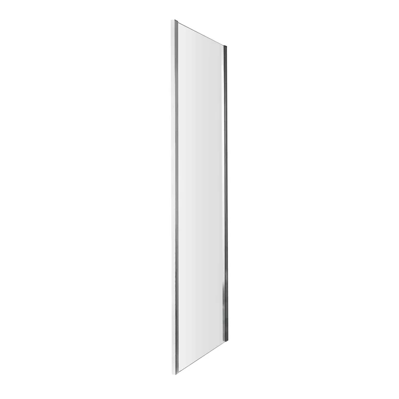 Lisbon 5mm Shower Side Panel - 700mm, 1850mm High, Chrome
