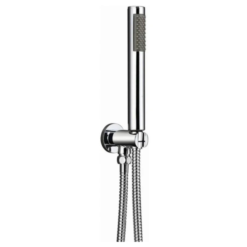 Round Shower Outlet, Hose and Head