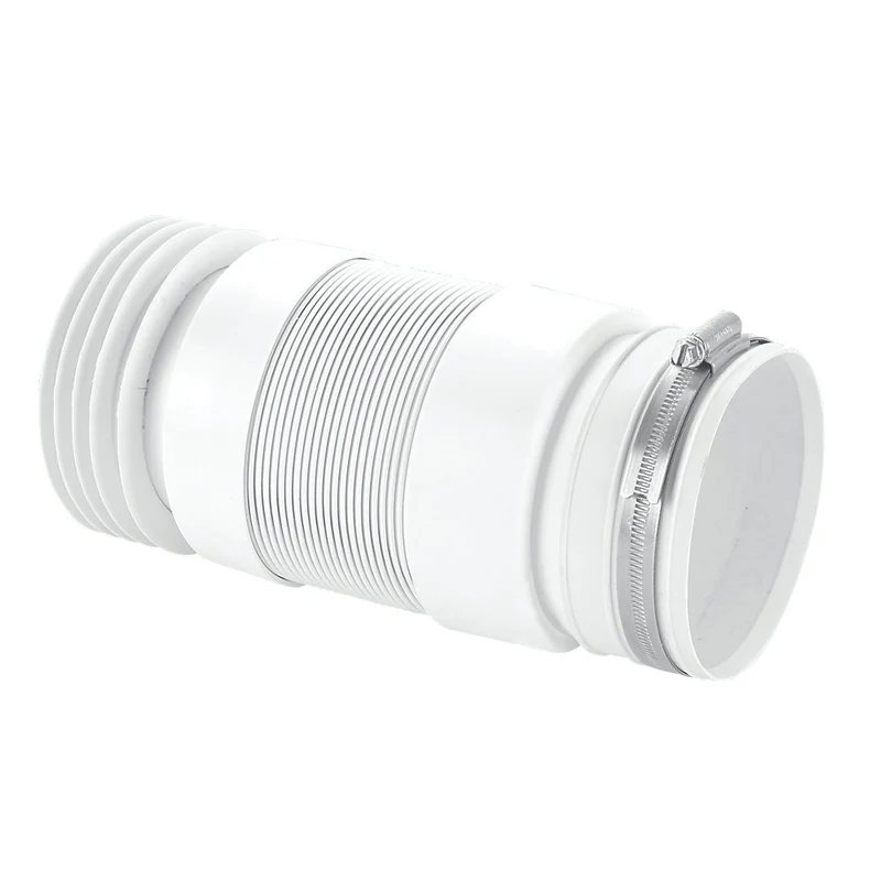 McAlpine Flexible 150mm - 310mm WC Pan Connector for Fully Back to Wall Pan