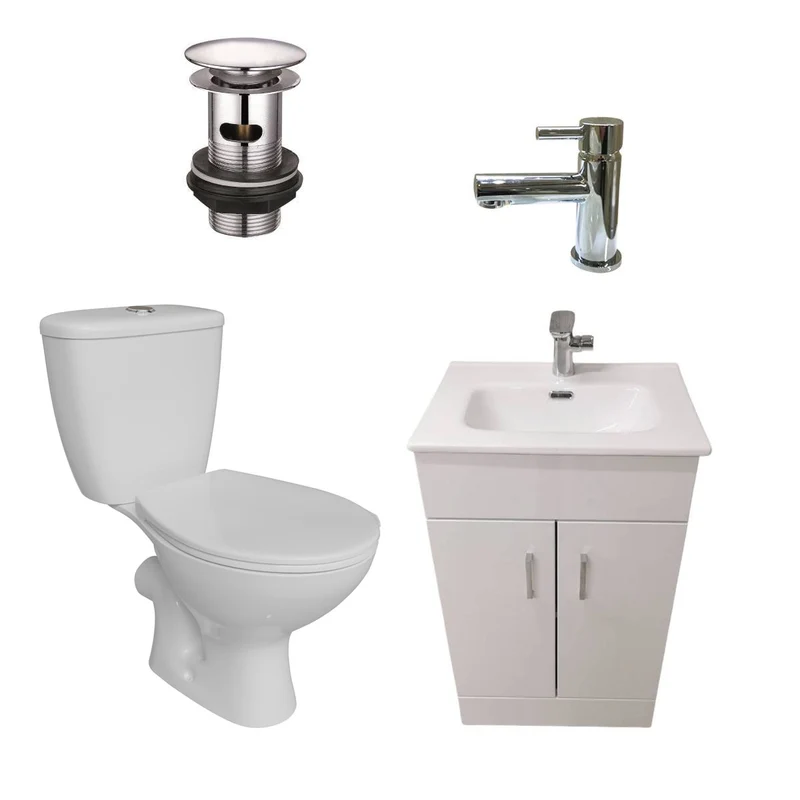 Bergo 500mm Vanity Unit & Toilet Deal