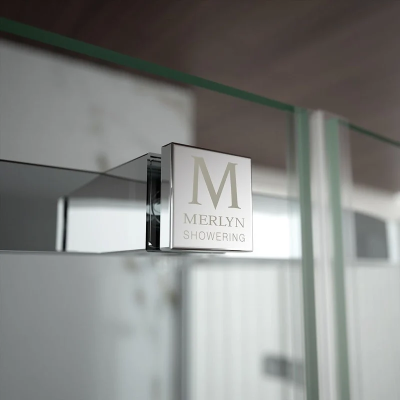 Merlyn 8 Series Frameless 1 Door Quadrant