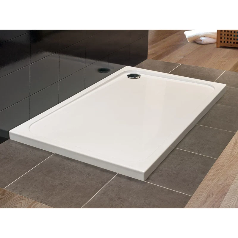 Merlyn Mstone Rectangular Shower Tray [Including Waste]