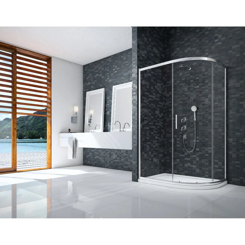 Merlyn Ionic Essence Framed 1 Door Quadrant 900 X 900 mm