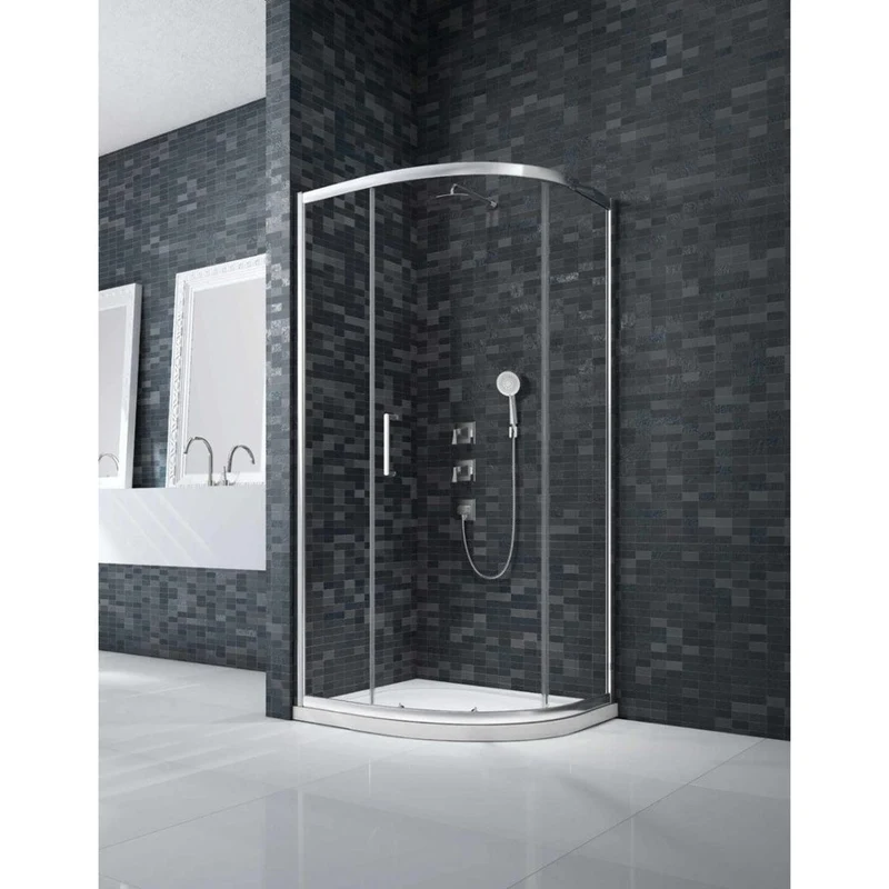 Merlyn Ionic Essence Framed 1 Door Offset Quadrant
