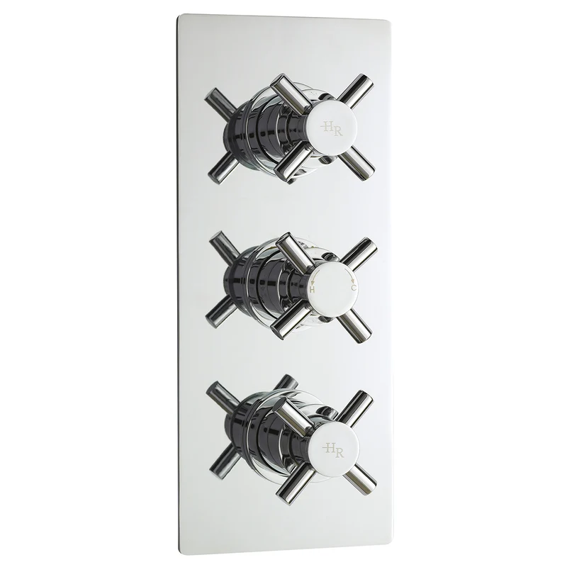 Hudson Reed Tec Crosshead Triple Thermostatic Shower Valve KRI3211