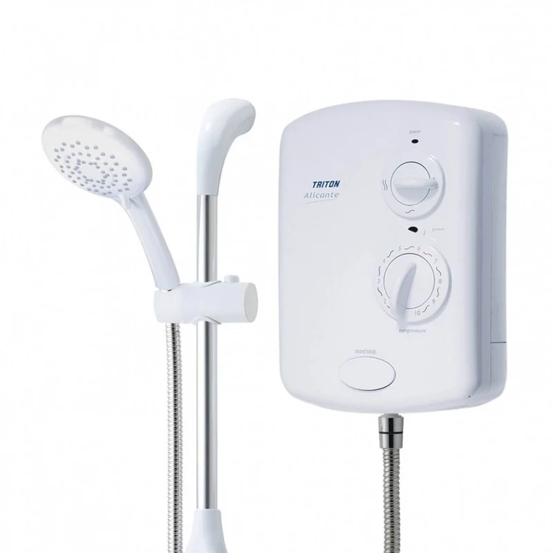 Triton Alicante 9.5kW Electric Shower - White