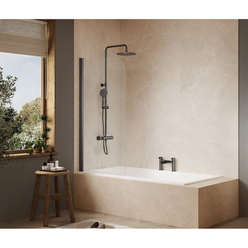 Merlyn Ionic Single Curved Bathscreen