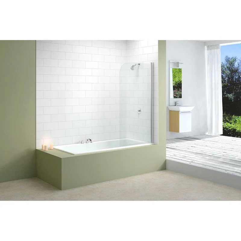 Merlyn Ionic Single Curved Bathscreen
