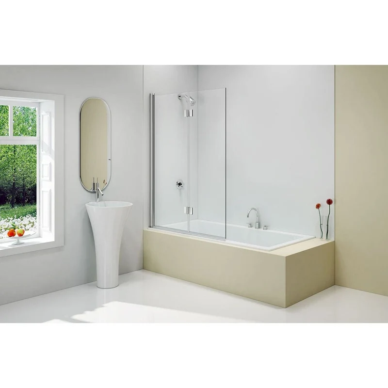 Merlyn Ionic 2 Panel Folding Bathscreen
