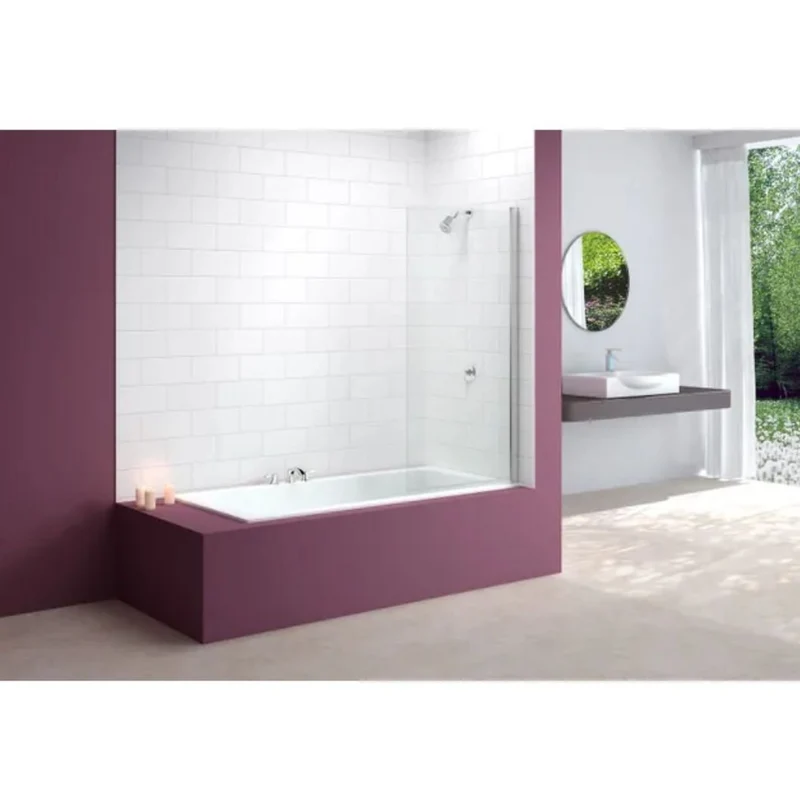 Merlyn Ionic Fixed Single Square Bath Screen