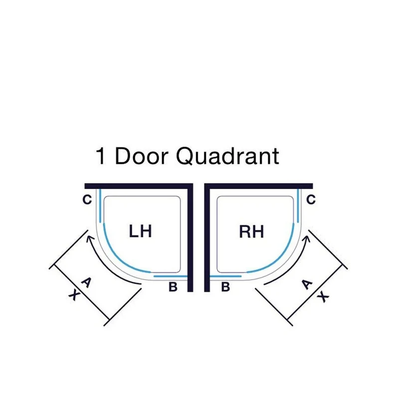 Merlyn Mbox 1 Door Quadrant
